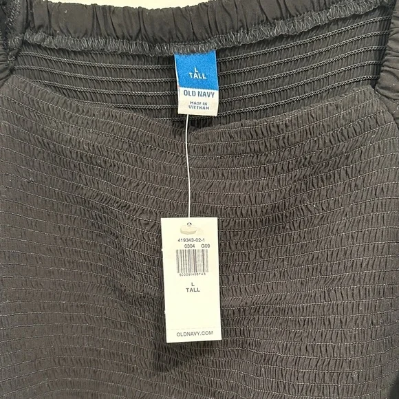 Old Navy Elegant Black Long Sleeve Dress - Picture 3 of 7